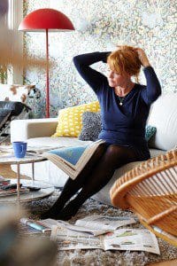 Cool retrostil hemma hos Belinda