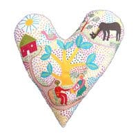 Duka med mönster! Afroart_hjartkudde_small