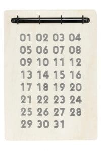 Fra╠èn ko╠êksbord till hemmakontor - kalender