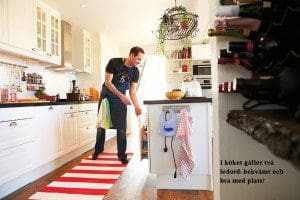 Robin Stegmar i köket