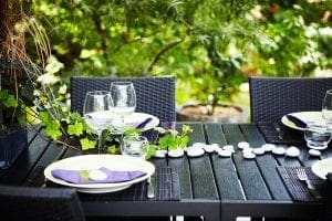 Tre sköna trädgårdsrum, ute och inne 10