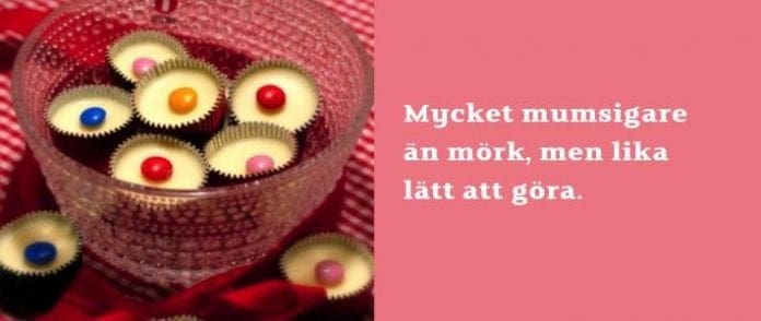 vit ischoklad