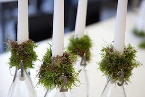 Adventsljusstake 3 Siffror