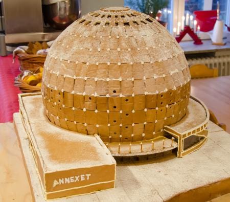 Pepparkakshus Globen i Stockholm
