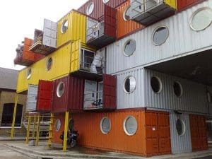 Hus av container - container city