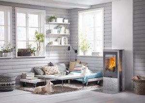 Välja kamin: Contura Täljstenskamin