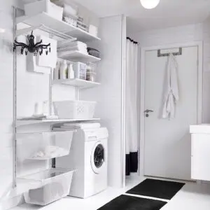 Tvättstuga konsolsystem IKEA