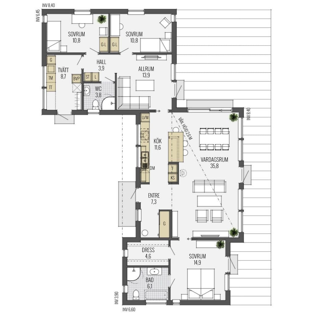 Eksjöhus domsö 3 Eksjöhus Domsö - Bild 3