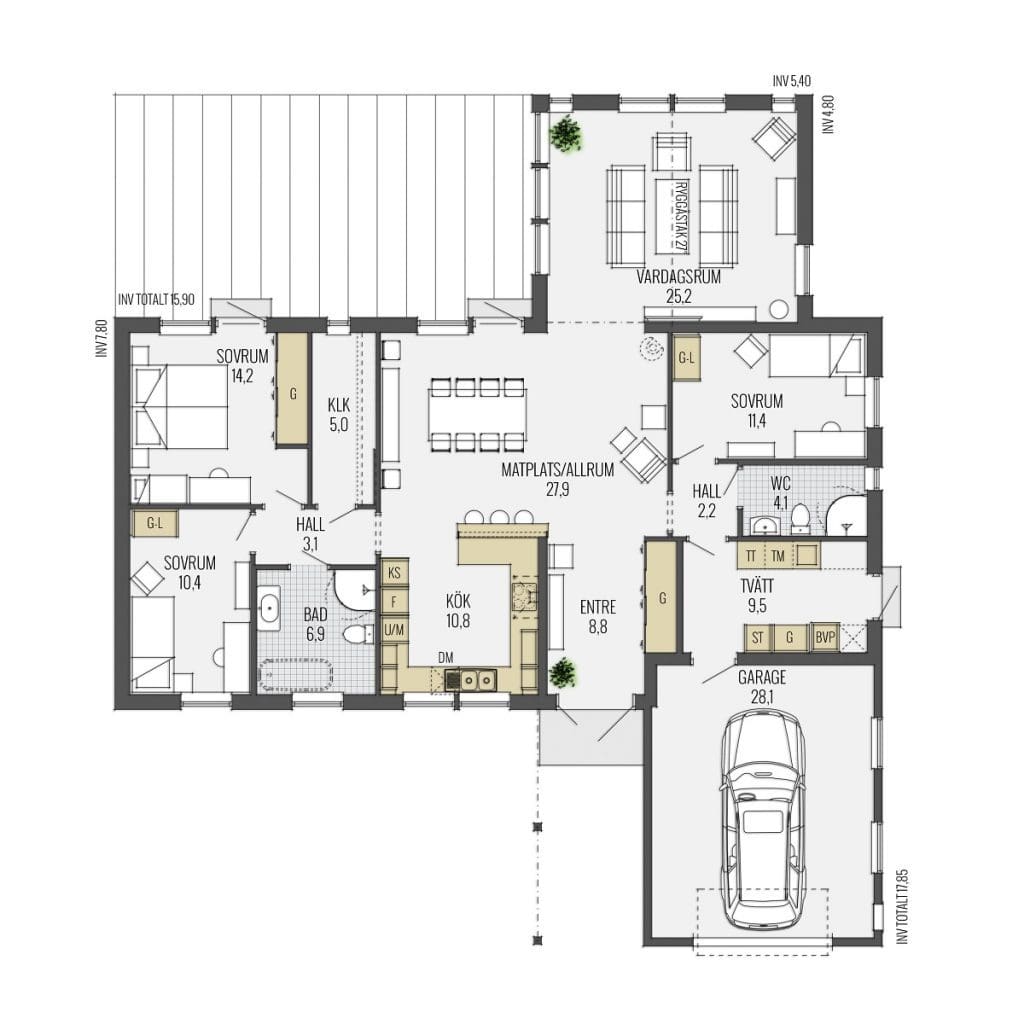 Eksjöhus lövången 3 Eksjöhus Lövången - Bild 3