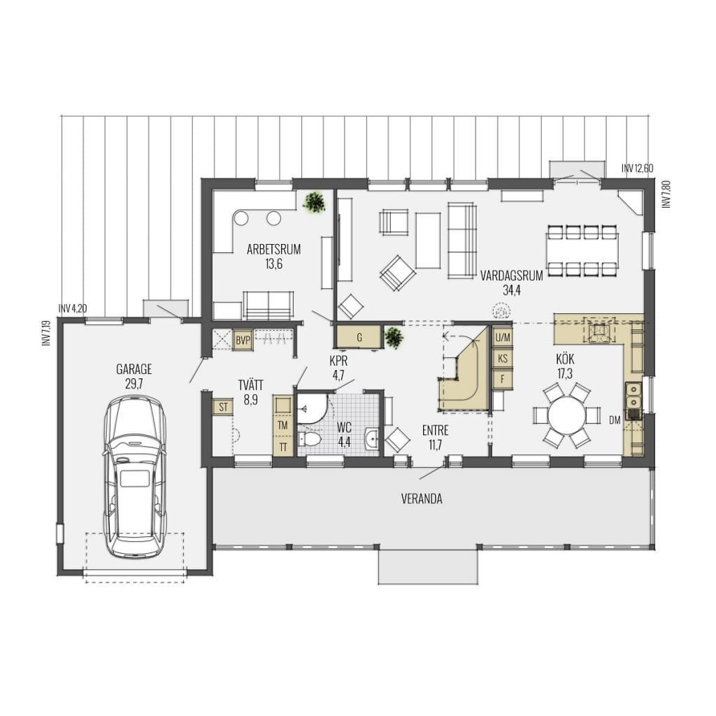 Eksjöhus rosenfors 3 Eksjöhus Rosenfors - Bild 3