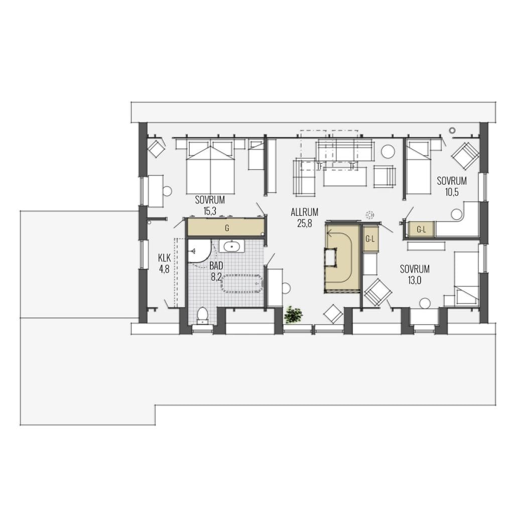 Eksjöhus rosenfors 4 Eksjöhus Rosenfors - Bild 4