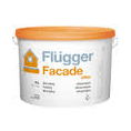 Flügger Färg Fasadfärg Facade Silikat vit