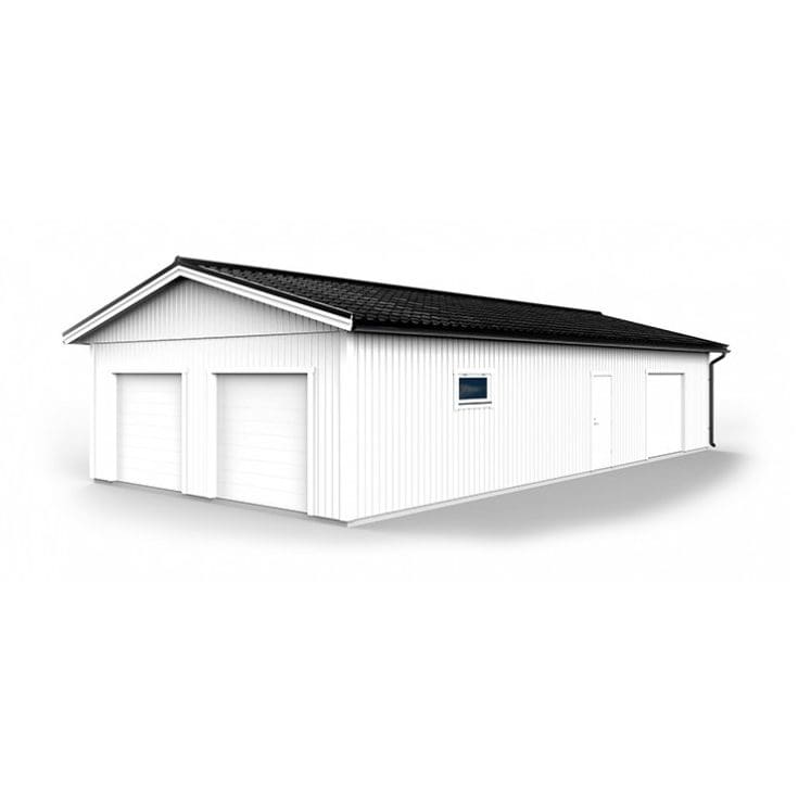 Lövångers bygg dubbelgarage 7,2x14,4 m 1 Lövångers Bygg Dubbelgarage 7