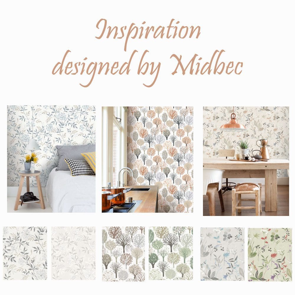 Midbec tapeter inspiration produktguiden