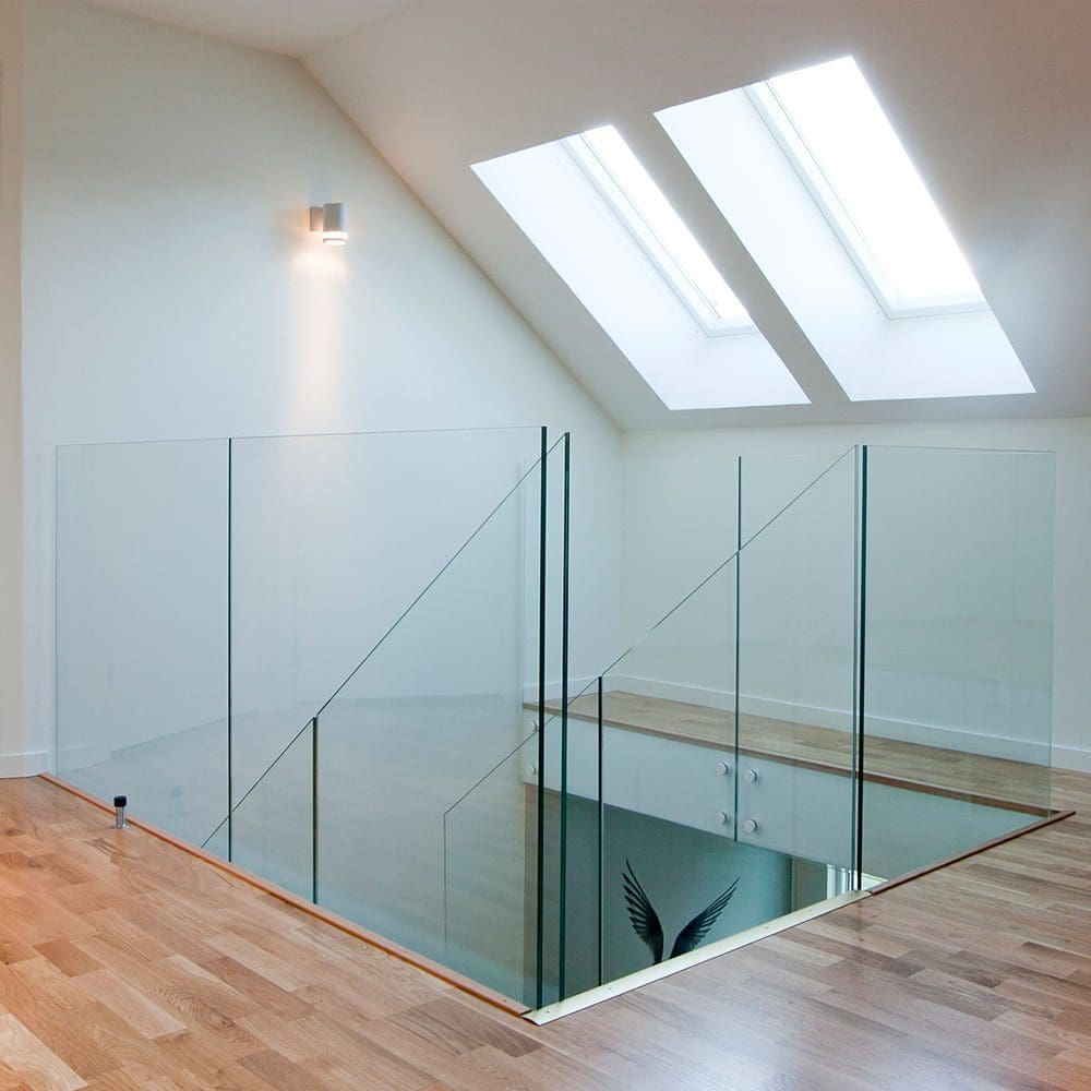 Moderna trappor glas 13 mm produktguiden