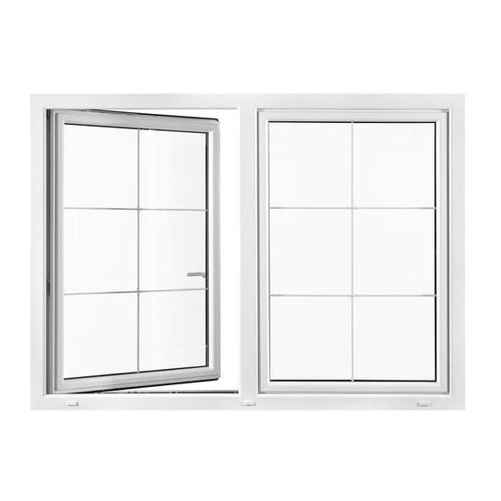 Nordiska fönster 2-luft öppningsbara pvc fönster 3-glas 1 Nordiska Fönster 2-luft öppningsbara PVC fönster 3-glas