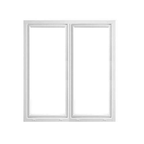 Nordiska fönster inåtgående pvc parfönsterdörr 2-glas 1 Nordiska Fönster Inåtgående PVC Parfönsterdörr 2-glas