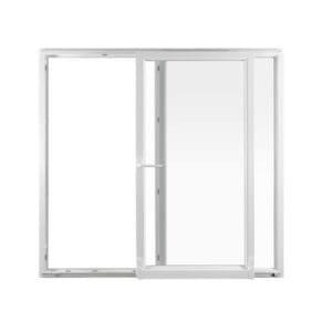 Nordiska Fönster Skjutdörrsparti PVC 2-delat 3-glas
