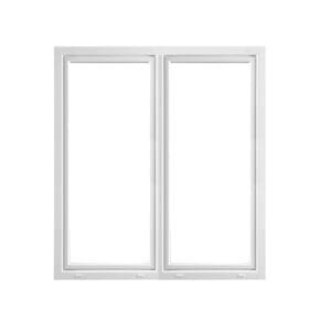 Nordiska Fönster Utåtgående PVC Parfönsterdörr 3-glas