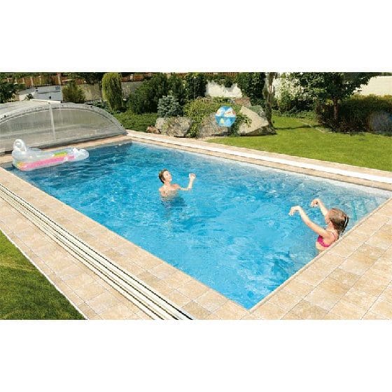 Pool sweden compact ametyst med lågt pooltak 1 Pool Sweden Compact Ametyst med lågt Pooltak