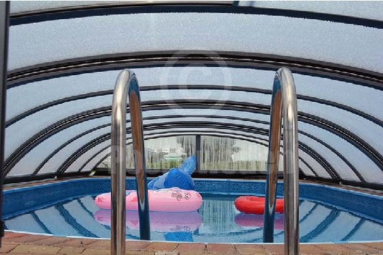 Pool sweden compact diamant med lågt pooltak 6 Pool Sweden Compact Diamant med lågt Pooltak - Bild 6