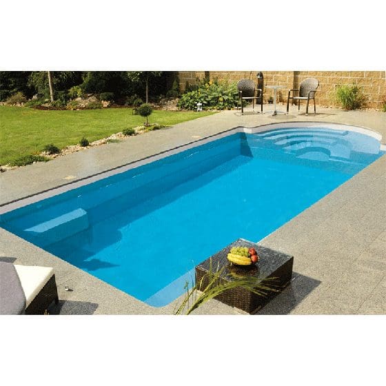 Pool sweden compact topaz med lågt pooltak 1 Pool Sweden Compact Topaz med lågt Pooltak