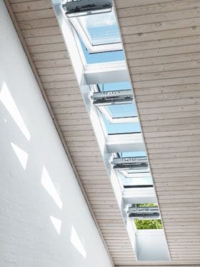 Velux fjärrstyrt takfönster 1 Velux Fjärrstyrt Takfönster