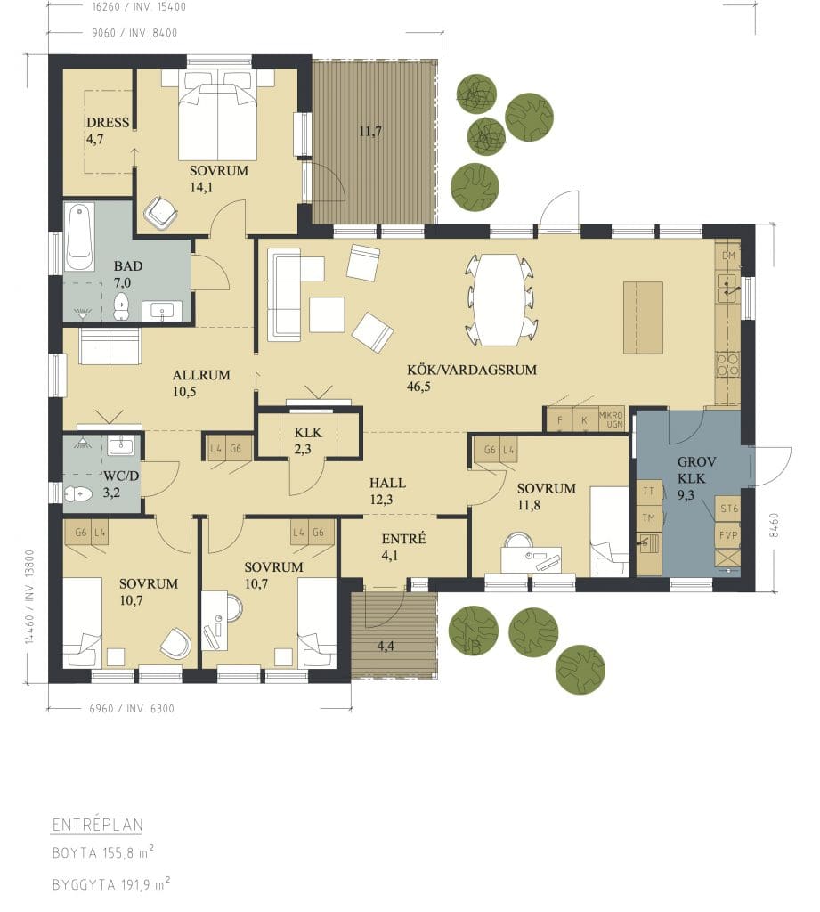 Vårgårdahus villa ljunghem 2 VårgårdaHus Villa Ljunghem - Bild 2