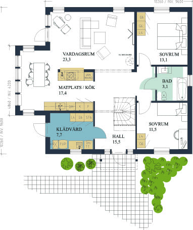 Vårgårdahus villa lunden 2 VårgårdaHus Villa Lunden - Bild 2