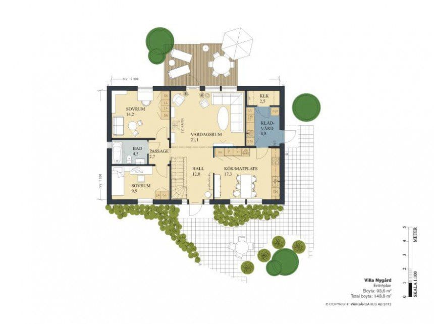 Vårgårdahus villa nygård 2 VårgårdaHus Villa Nygård - Bild 2