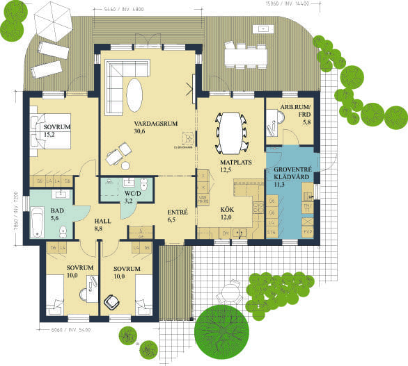 Vårgårdahus villa sandäng 4 VårgårdaHus Villa Sandäng - Bild 4