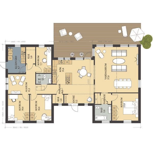 Vårgårdahus villa säveholm 3 VårgårdaHus Villa Säveholm - Bild 3