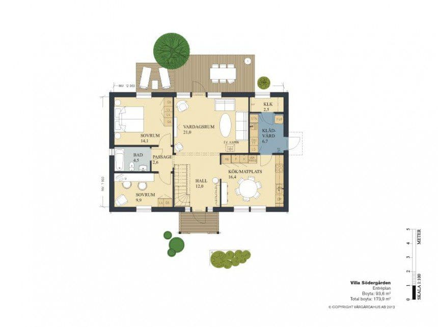 Vårgårdahus villa södergården 2 VårgårdaHus Villa Södergården - Bild 2