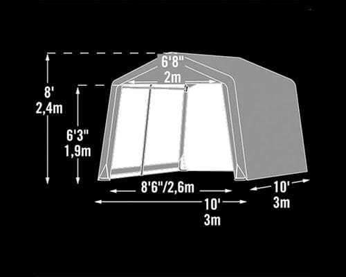 Gop förrådstält original 9 kvm 3 gop Förrådstält Original 9 kvm - Bild 3