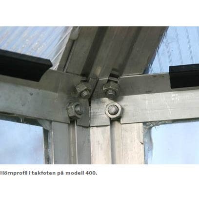 Glashusen sexkantigt växthus linné 5 Glashusen Sexkantigt växthus Linné - Bild 5