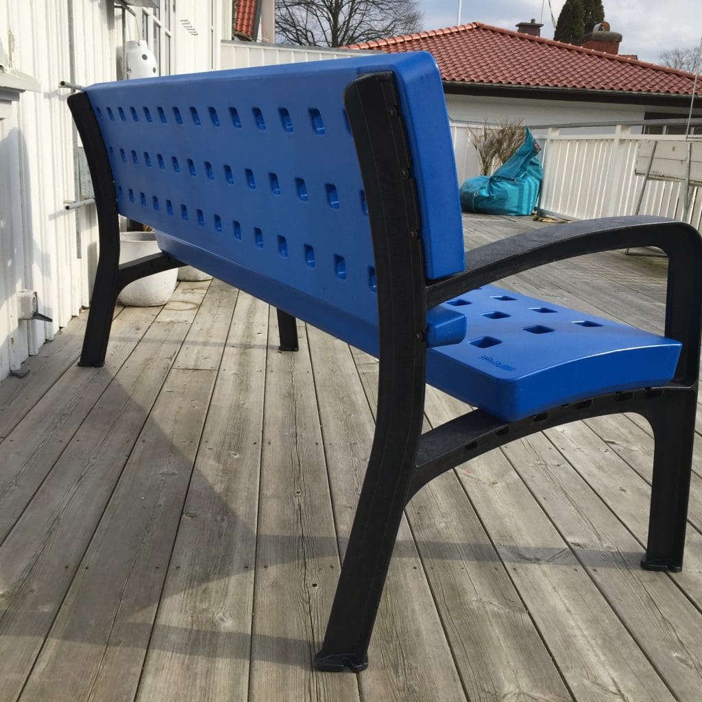 Solkungen plastbänk 2 Solkungen Plastbänk - Bild 2