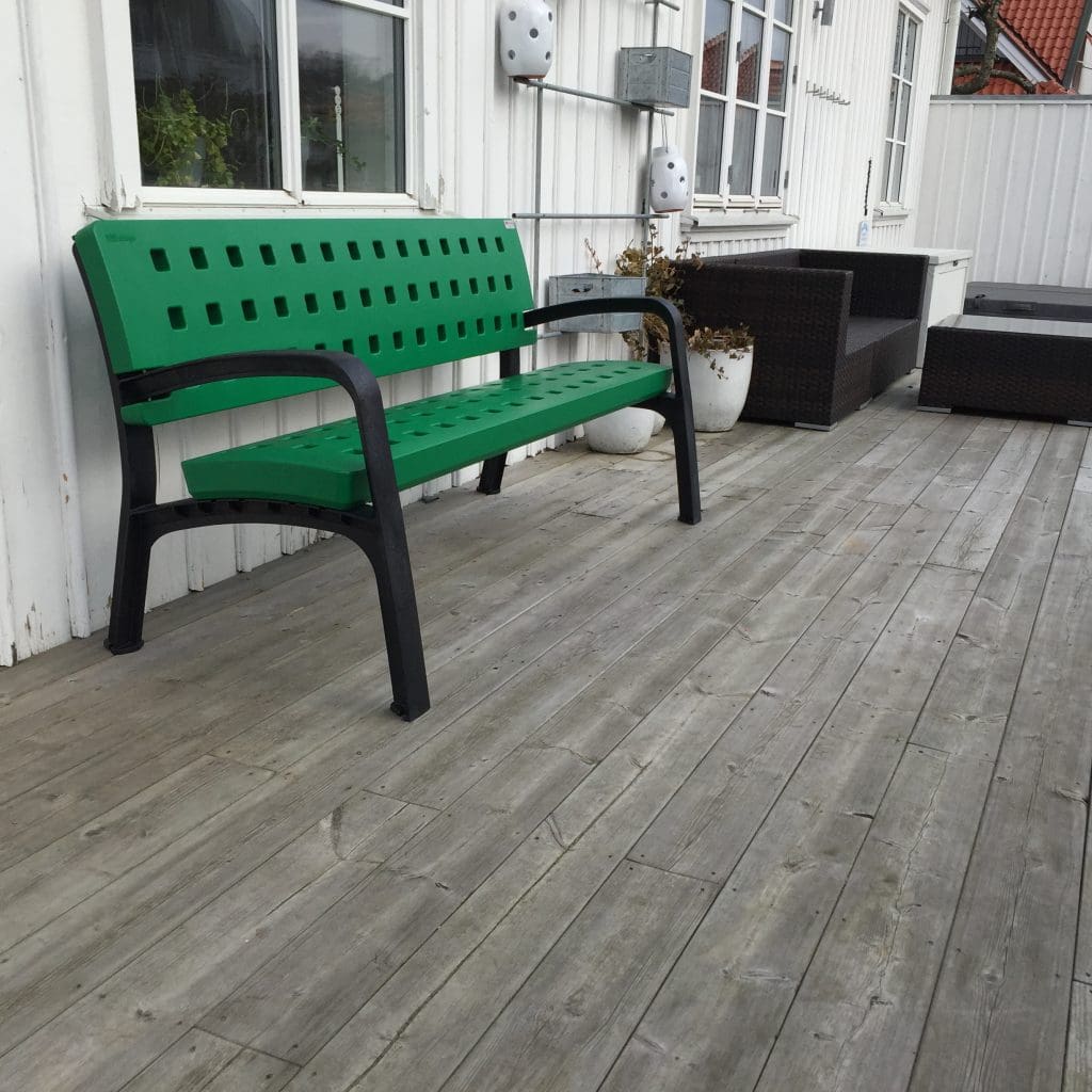 Solkungen plastbänk 1 Solkungen Plastbänk