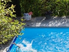 Spara energi, bada i rent vatten och njut av tystnaden Clever-Pool Folkpool