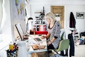 Tina Nordströms hus och kontor