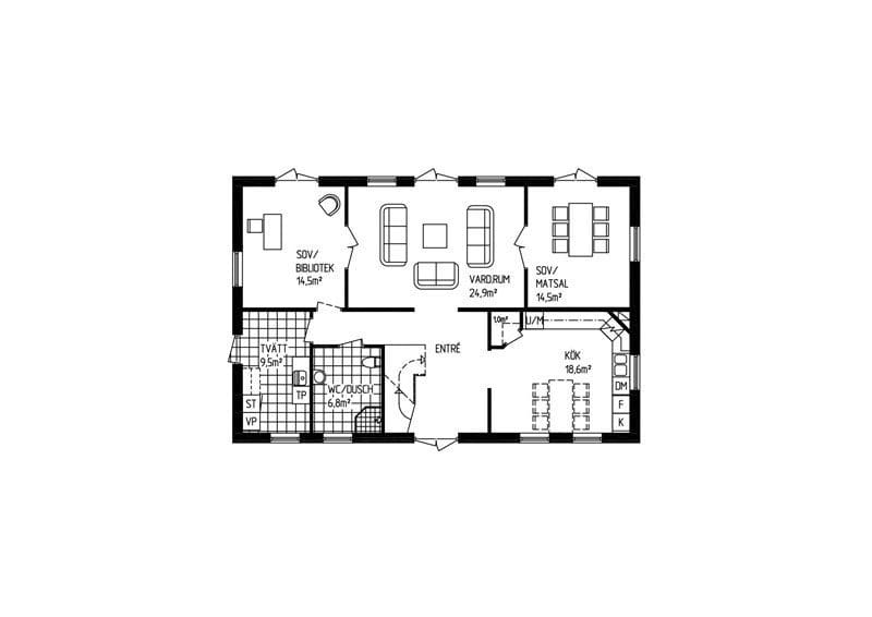 Mjöbäcksvillan nergården 2 Mjöbäcks-Nergrden_planlsning_vningsplan_1_Klassiskt