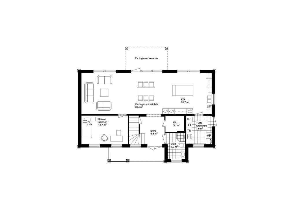Mjöbäcksvillan newport 2 Mjöbäcks-Newport_plan 1_Newengland