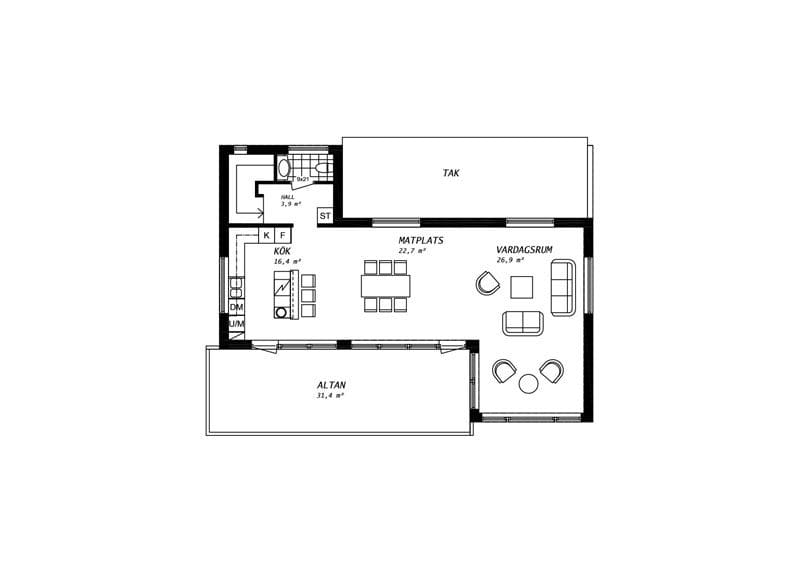 Mjöbäcksvillan haväng 3 Mjöbäcksvillan-Havang_Planlsning_vning_2_Modernt