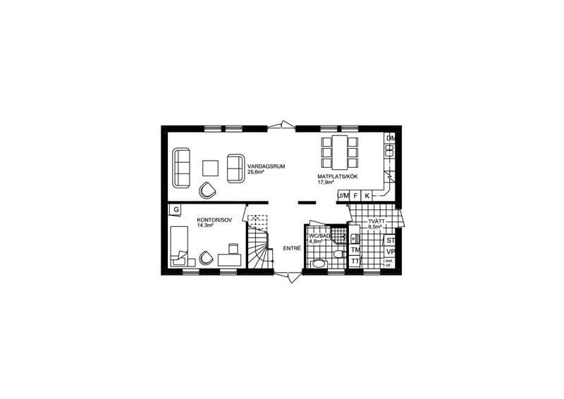 Mjöbäcksvillan lundahov 3 Mjöbäcksvillan-Lundahov_Planlsning_Vning_1_Klassiskt