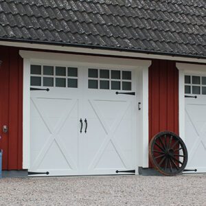 TF Osbydörren Garageport Modell Coachman