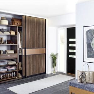 Diamant Valnöt/dekorationsfält i kopparMirro AB