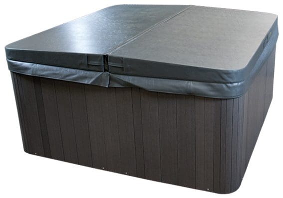 Badfabriken spa quadratum 2200 granit med jets i metall 3 BADfabriken Spa Quadratum 2200 Granit med jets i metall - Bild 3