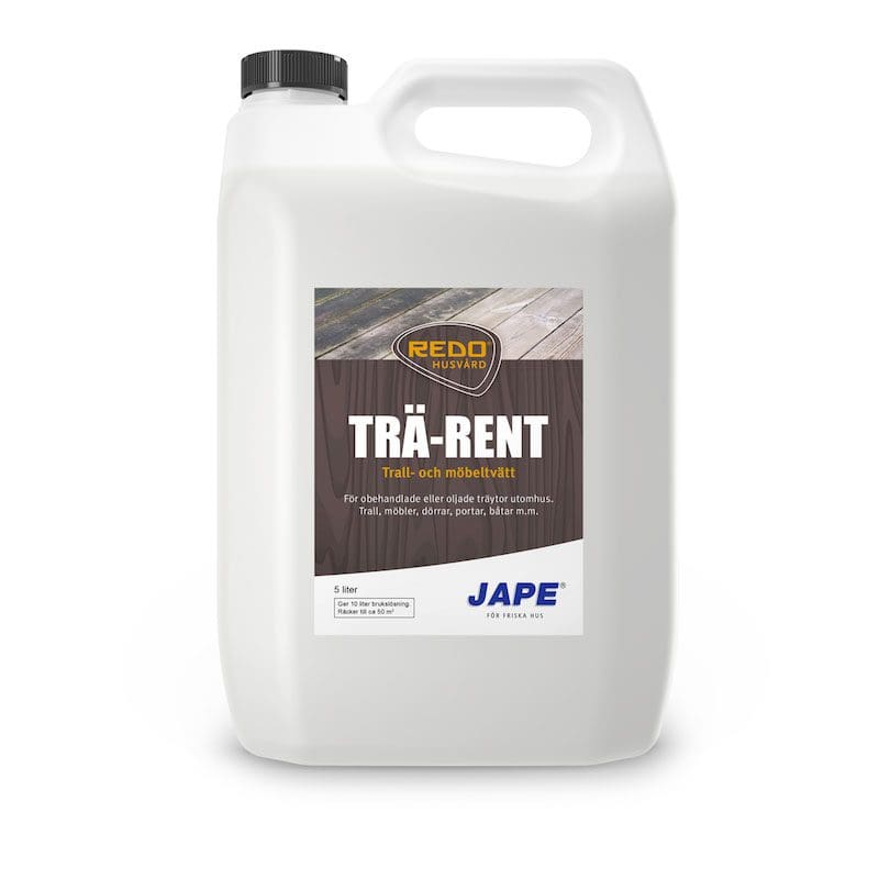Jape produkter ab redo trä-rent 5 l 1 Jape Produkter AB REDO Trä-Rent 5 l