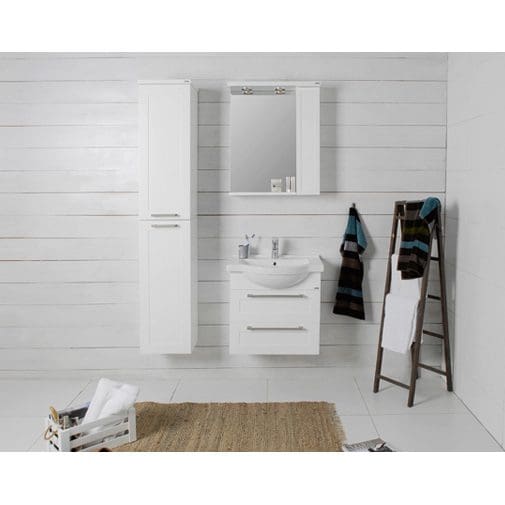Noro paket badrumsmöbel newport 60 vit matt vänster 1 NORO Newport paket