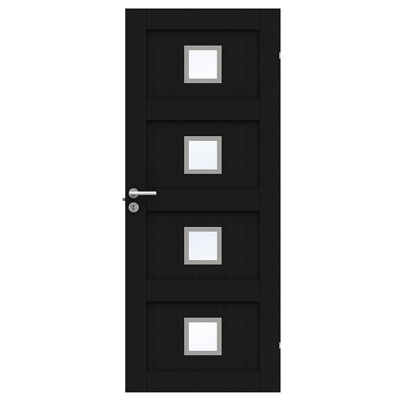 Swedoor unique 04l gwa420 svartlaserad ek 1 Swedoor Unique 04L GWA420 svartlaserad ek