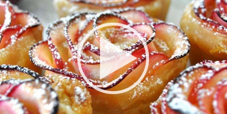 Äppelrosor - se hur du gör denna vackra dessert! 7 Janssons frestelse 4